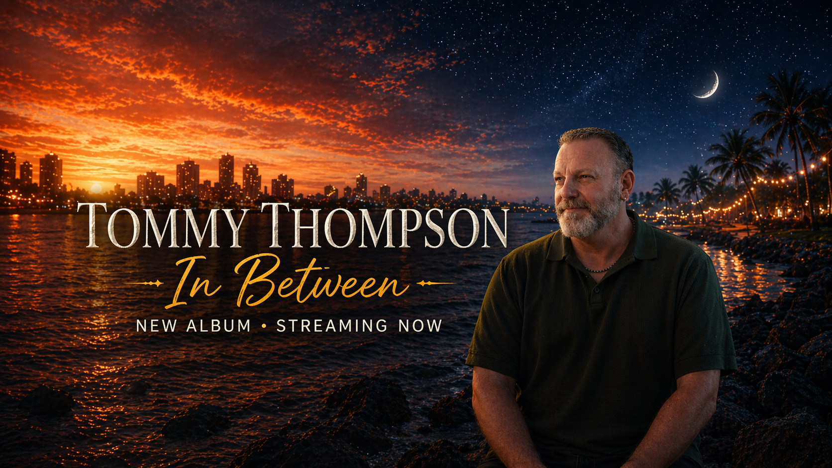 Tommy Thompson In Between promotional banner
